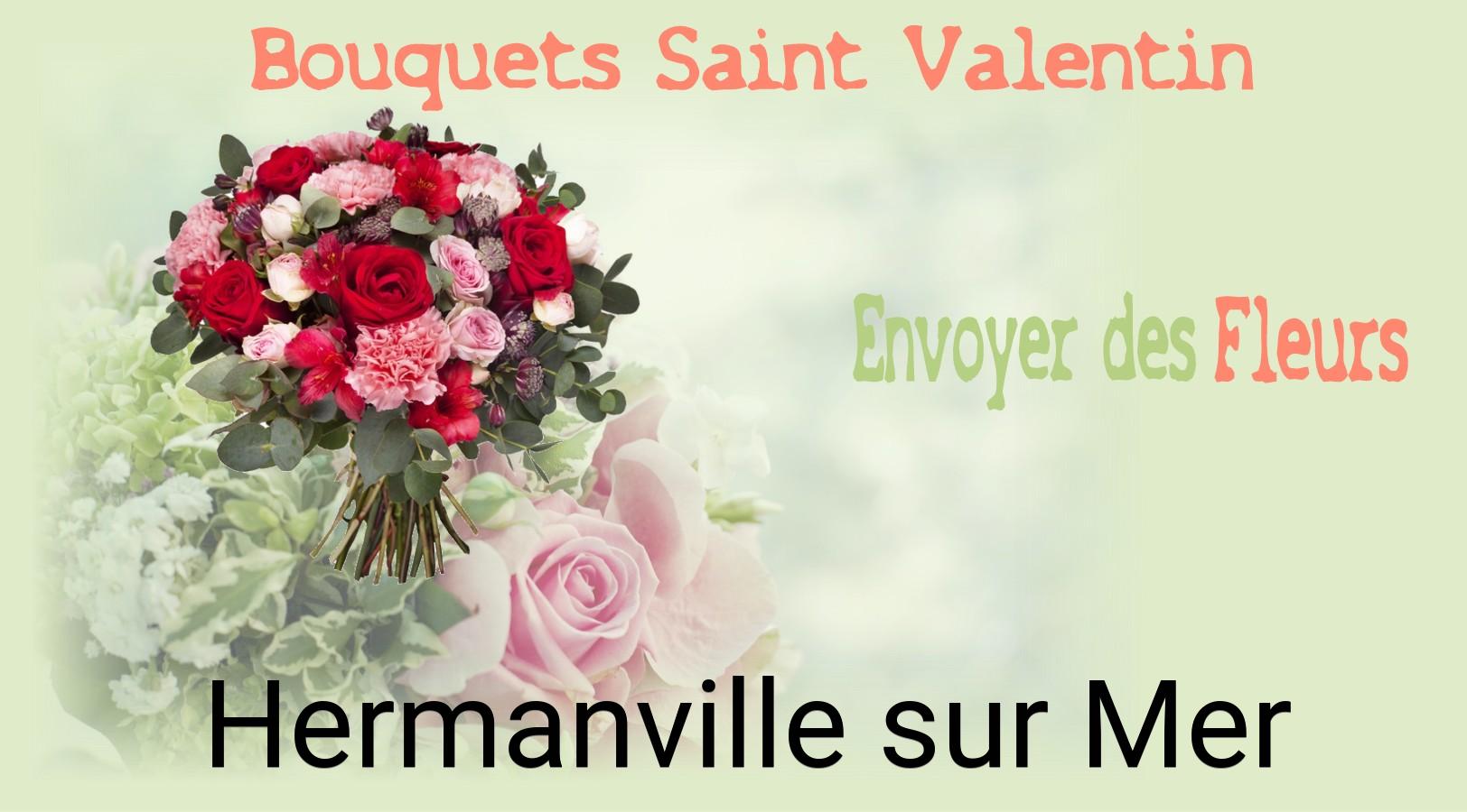 Roses de Saint-Valentin livrées à Hermanville-sur-Mer