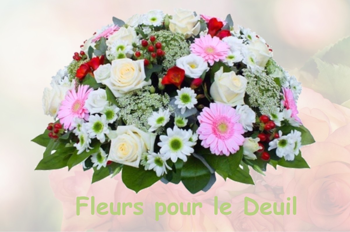 fleurs deuil HERMANVILLE-SUR-MER